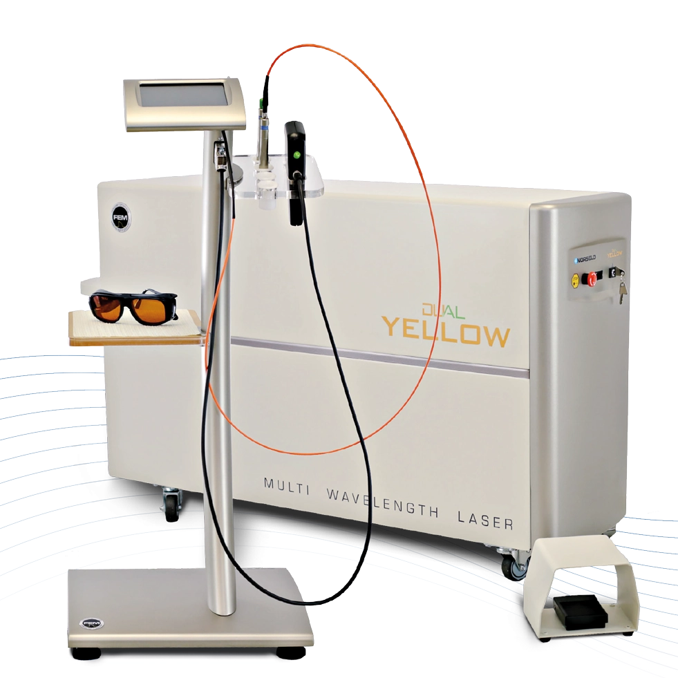 The Dual Yellow copper bromide laser at Skinglow Clinic